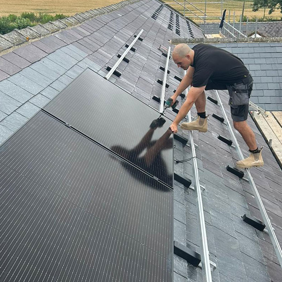 3. Schedule installWe’ll install your system in as little as 2-3 weeks.